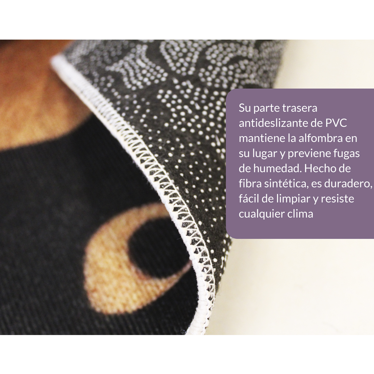 ALFOMBRA ANTIDESLIZANTE DISEÑO DE GATO - Imagen 2