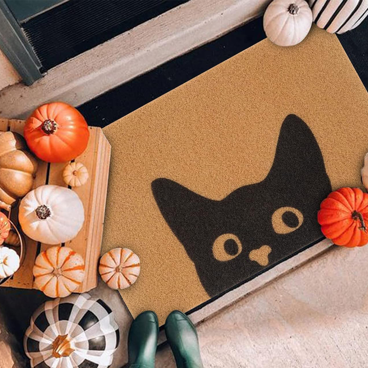 ALFOMBRA ANTIDESLIZANTE DISEÑO DE GATO - Imagen 3