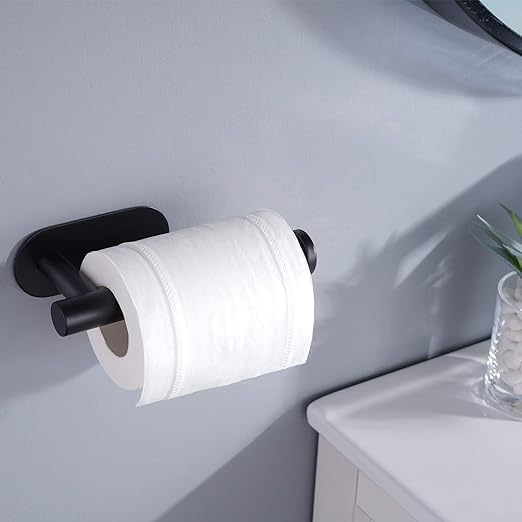 PORTA ROLLO ADHESIVO NEGRO