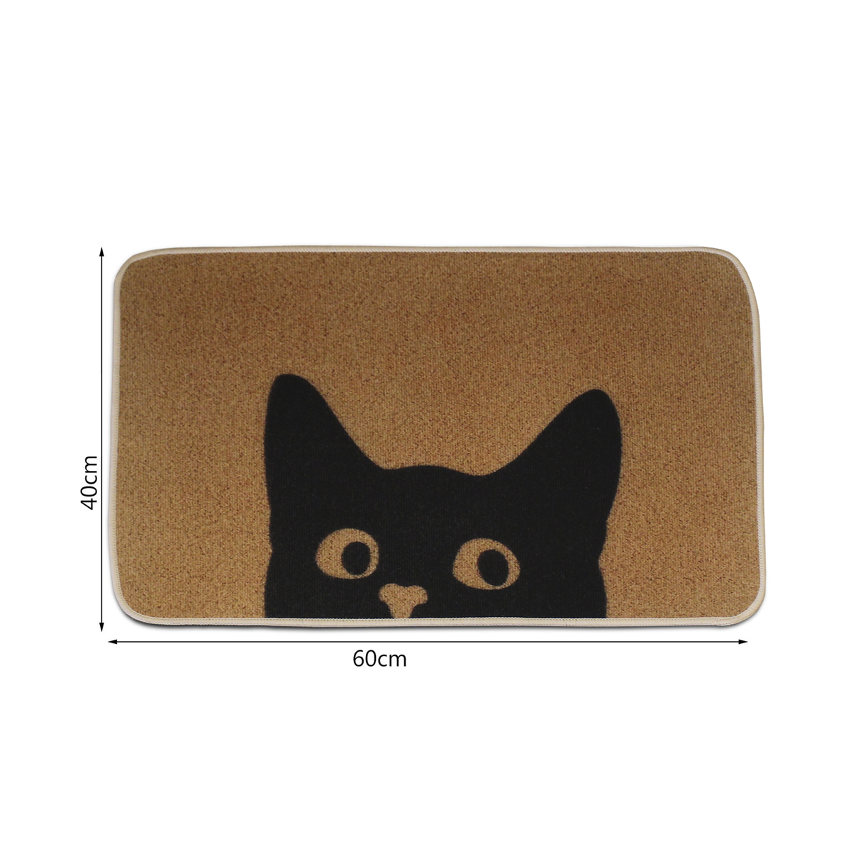 ALFOMBRA ANTIDESLIZANTE DISEÑO DE GATO - Imagen 4