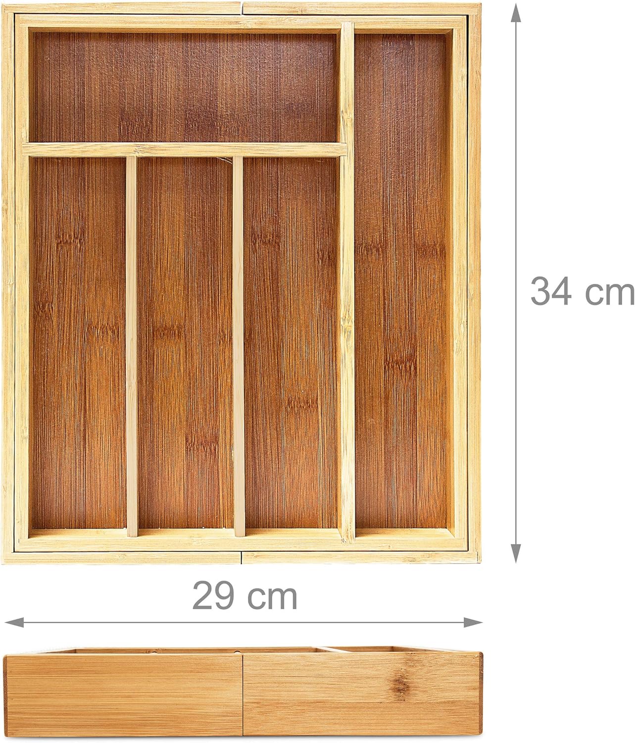 CUBIERTERO DE BAMBU AJUSTABLE - Imagen 4