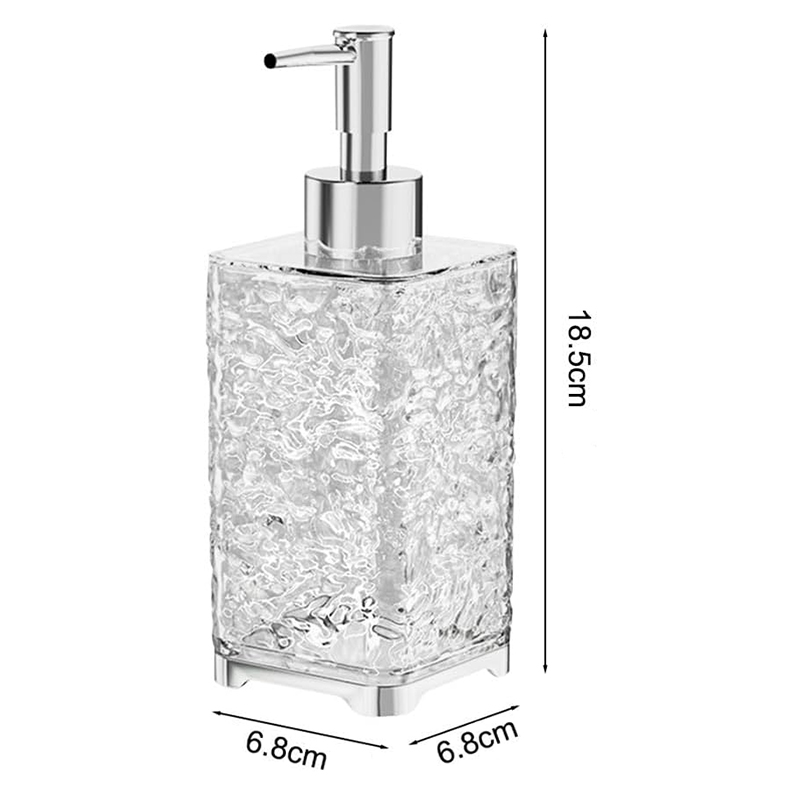 DISPENSER ACRÍLICO CON BASE CROMADA - Imagen 4