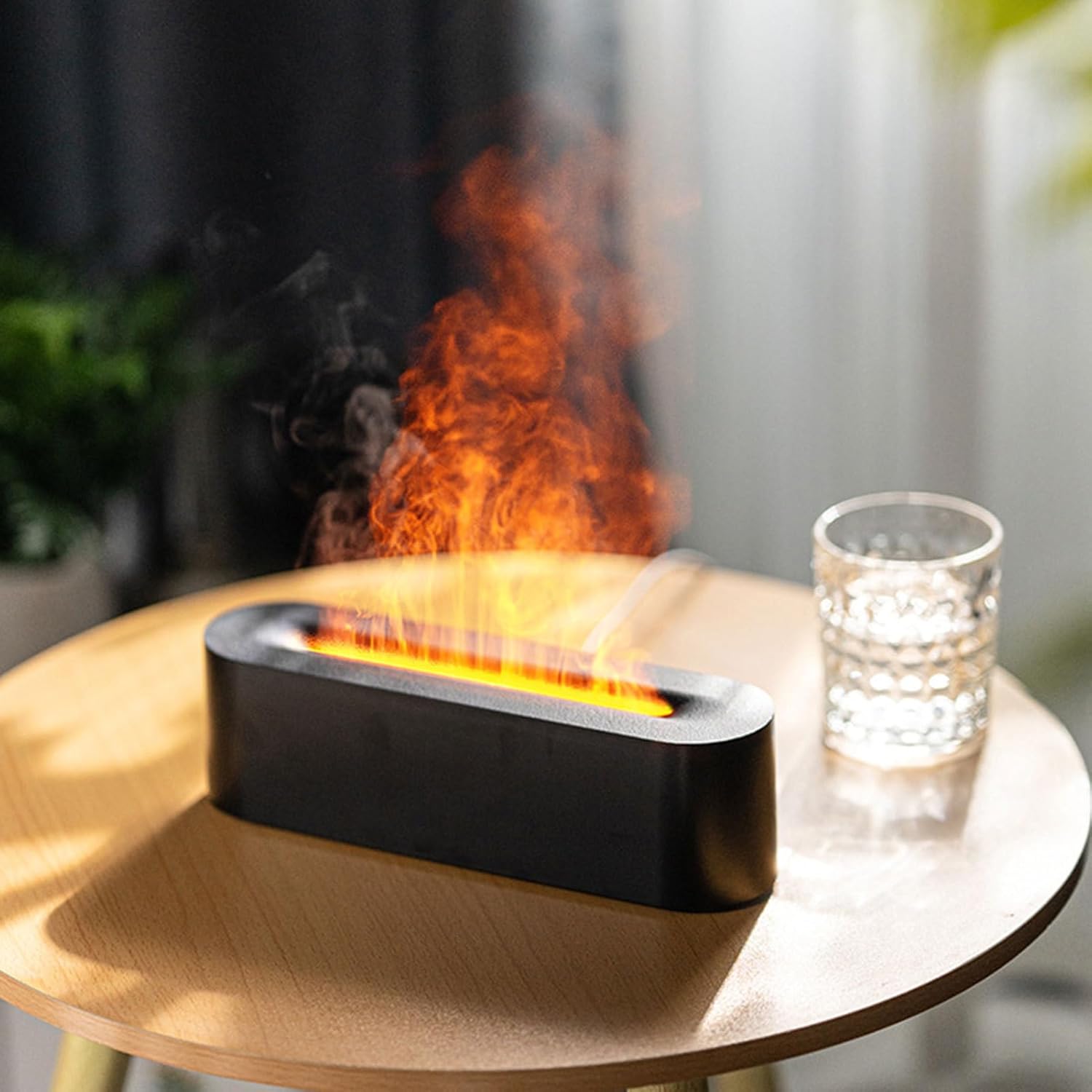 HUMIDIFICADOR CON LUZ LED EFECTO LLAMA - Imagen 3