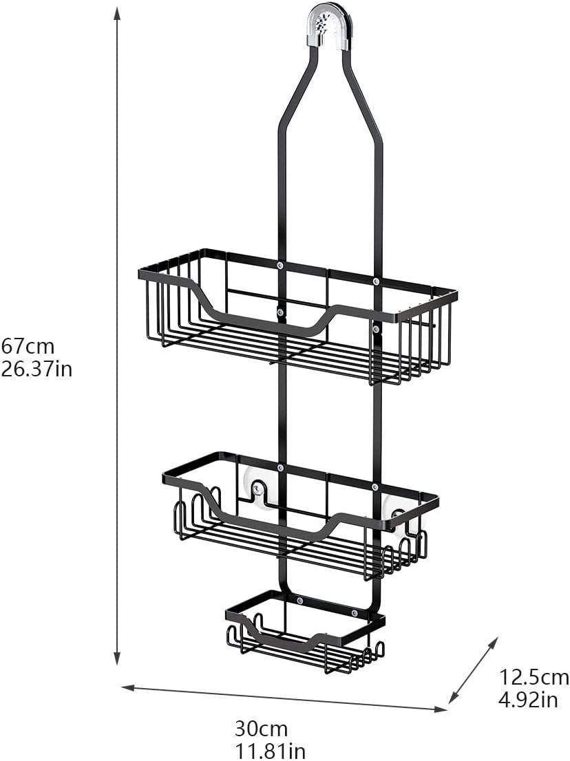 ORGANIZADOR DE DUCHA COLGANTE CON SOPAPA - Imagen 4