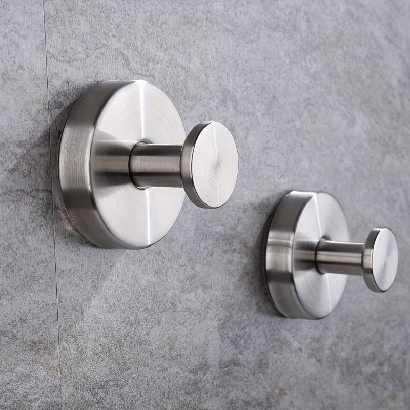 PERCHA CON SOPAPA ACERO INOXIDABLE