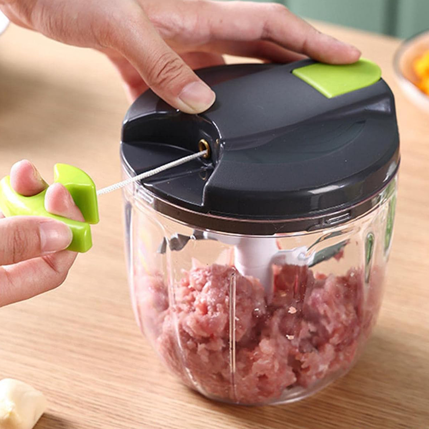 PICADORA MEZCLADORA MANUAL ACRÍLICA