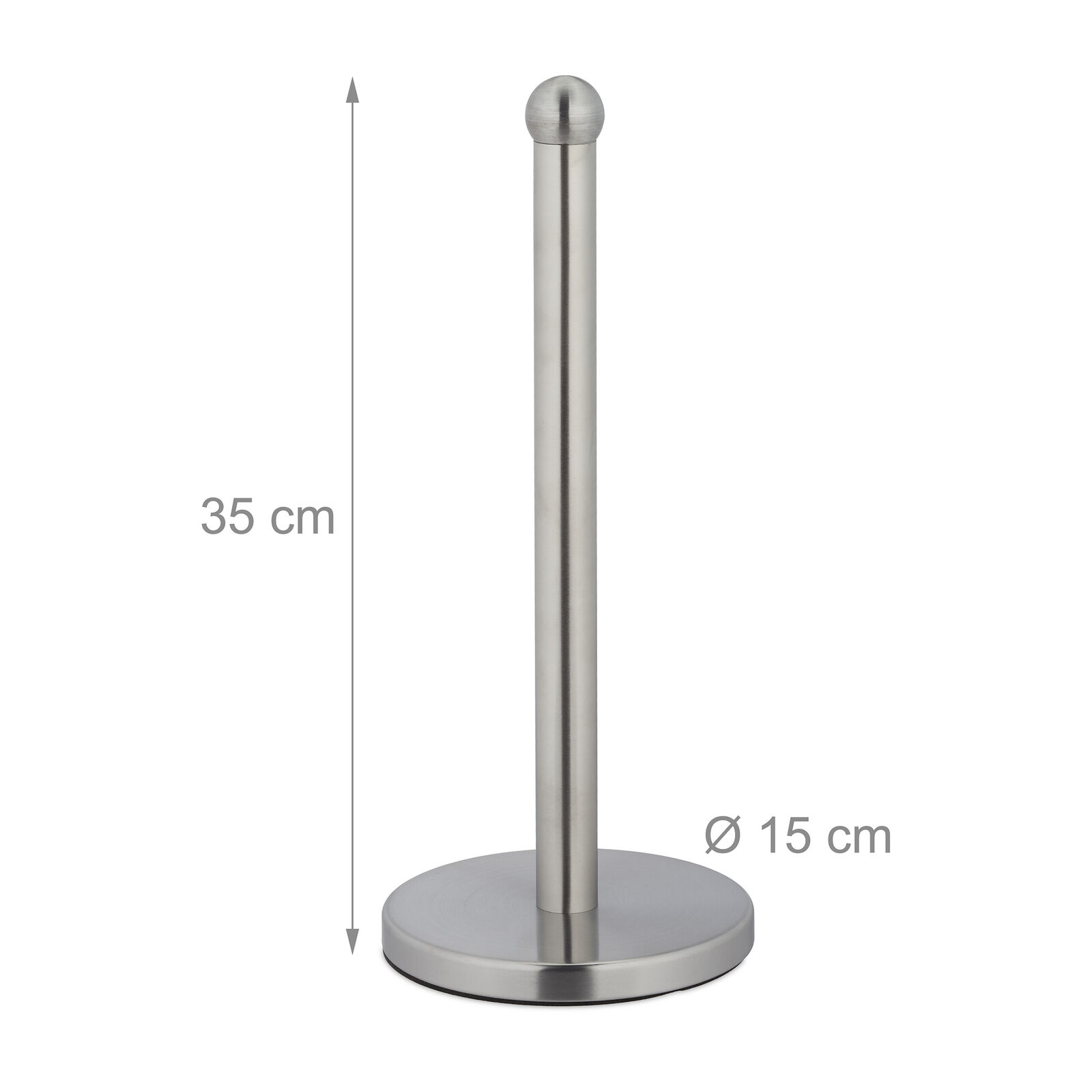 PORTA ROLLOS PARA COCINA ACERO INOX - Imagen 4