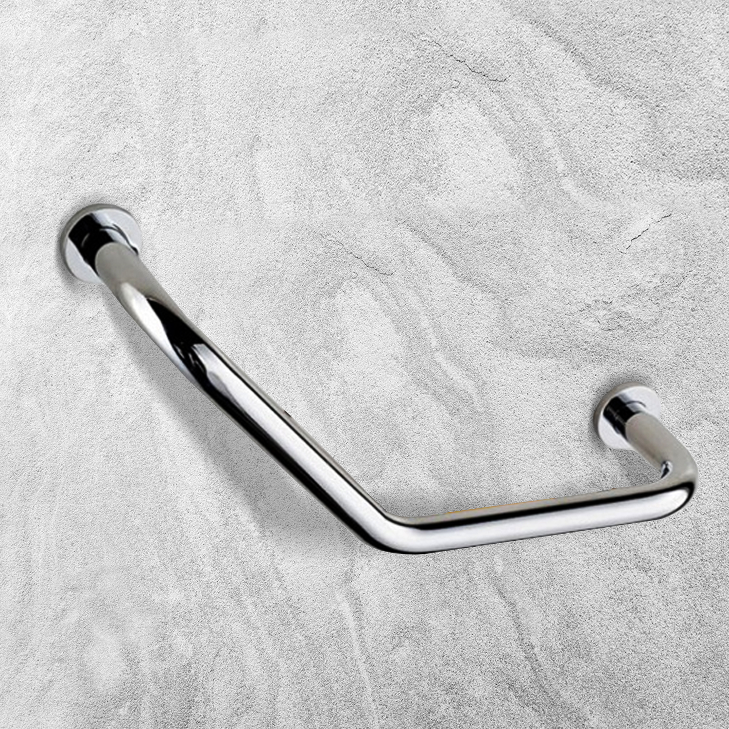 AGARRADERA ANGULAR ACERO CROMADA 45 CM