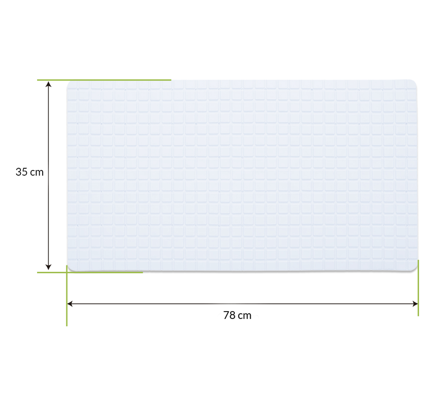 ALFOMBRA ANTIDESLIZANTE PVC TRANSPARENTE - Imagen 3