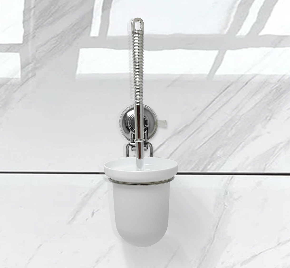 ESCOBILLA PARA BAÑO CON SOPAPA 30CM