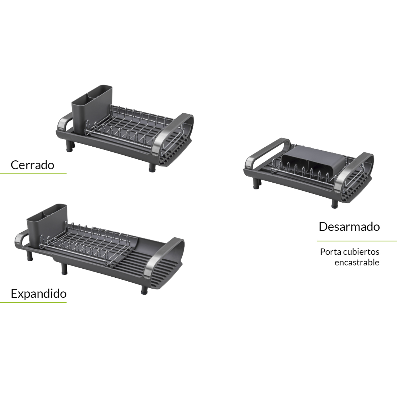 SECAPLATOS EXTENSIBLE TOKYO - Imagen 3
