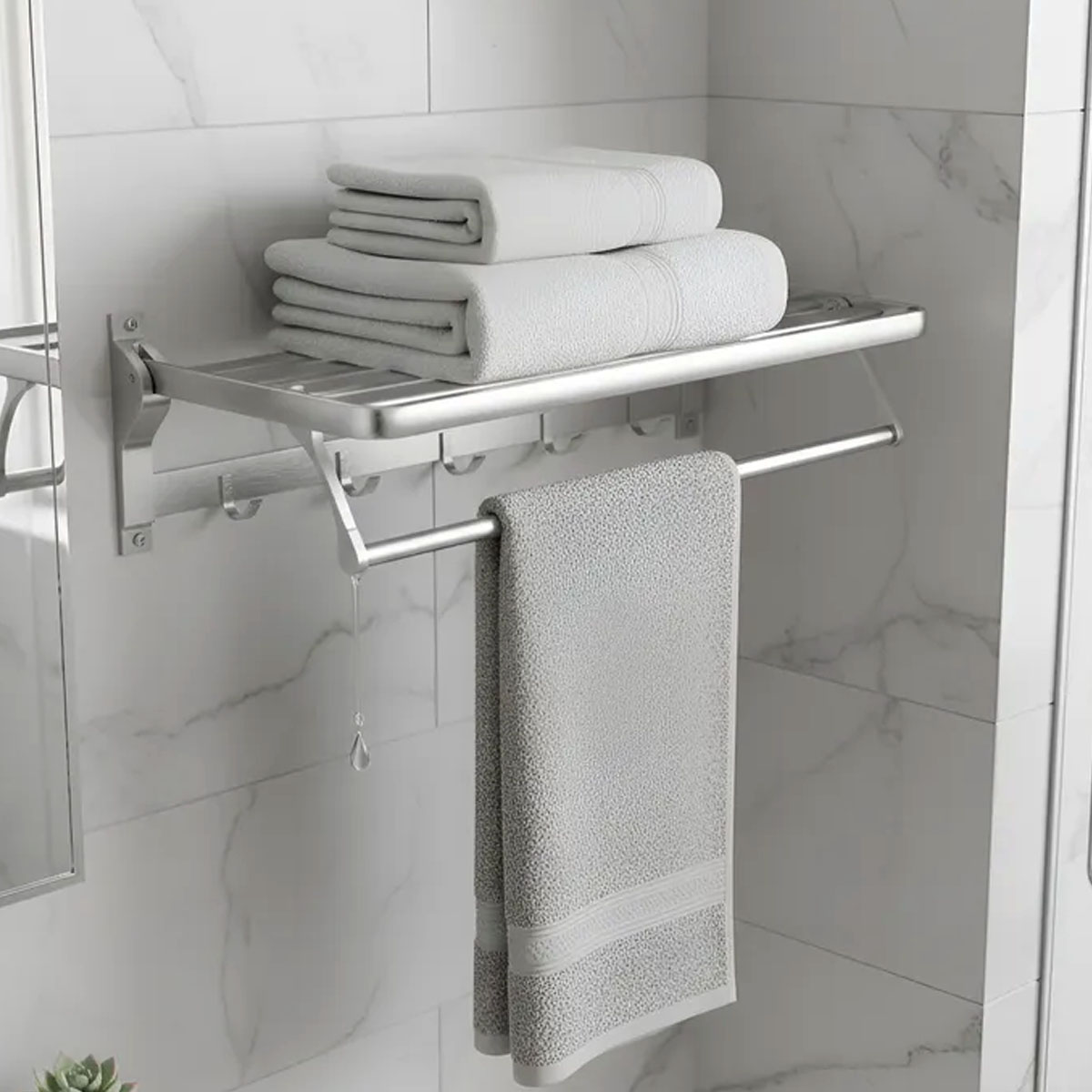 TOALLERO DE ALUMINIO REBATIBLE Nº3