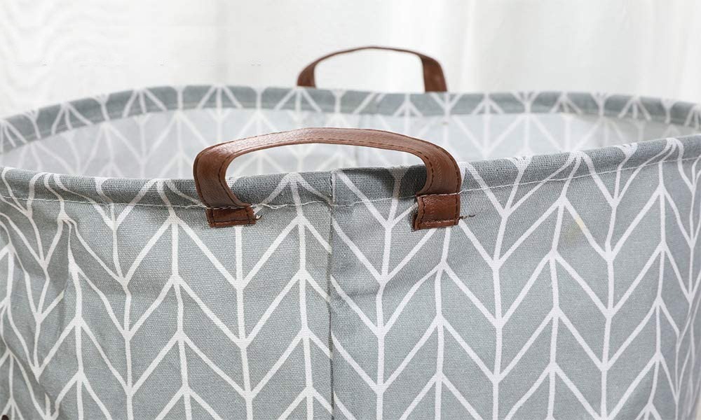 CESTO PARA ROPA DE LONA LOVE - Imagen 2