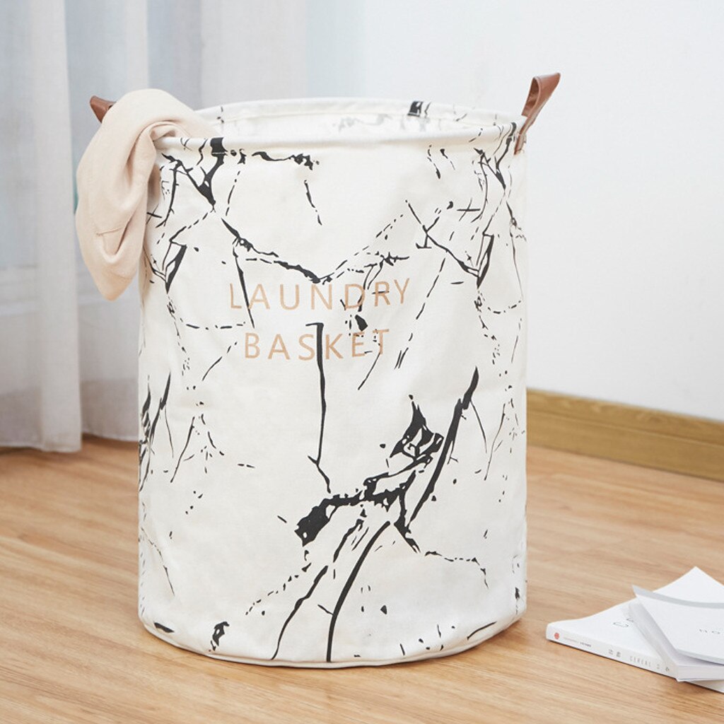 CESTO PARA ROPA DE LONA LAUNDRY