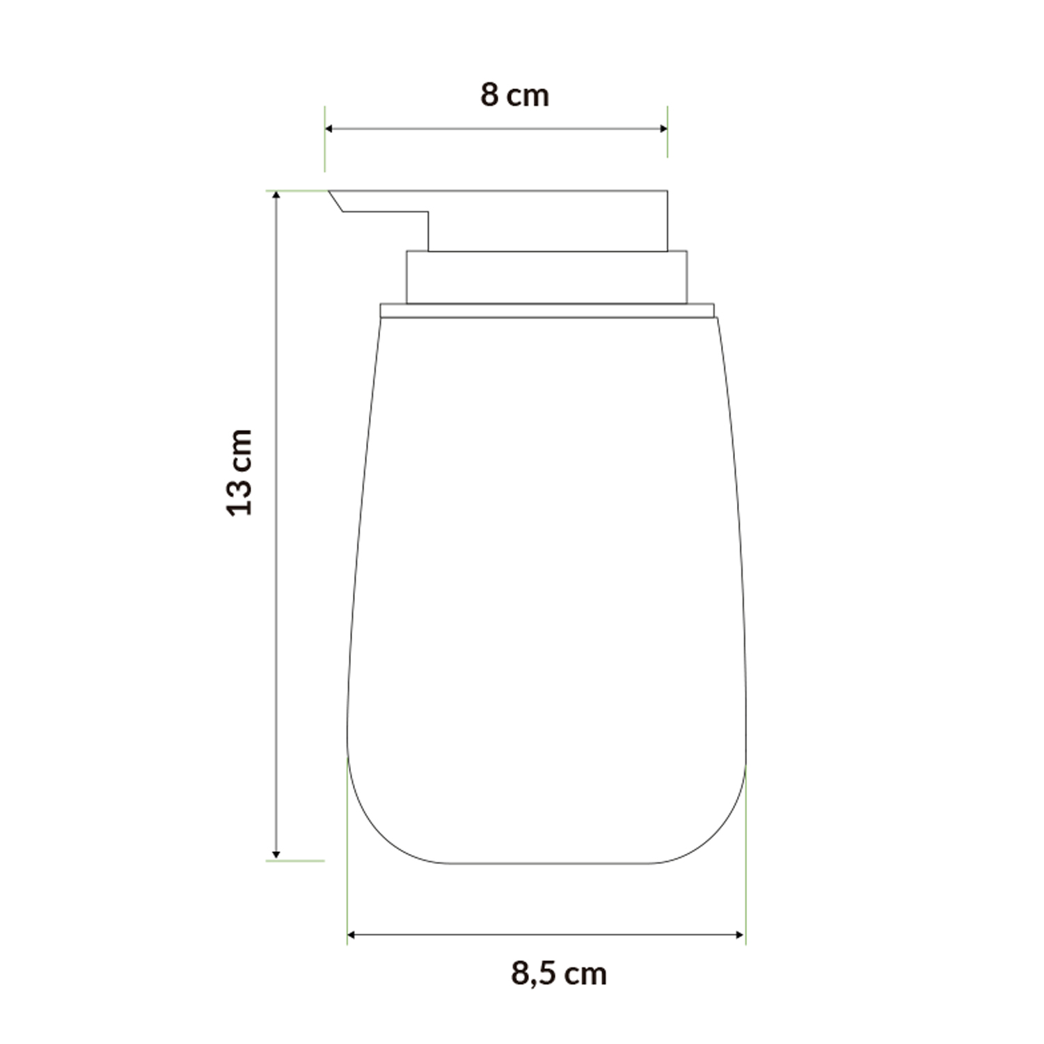 DISPENSER DE RESINA SÍMIL MARMOL - Imagen 4