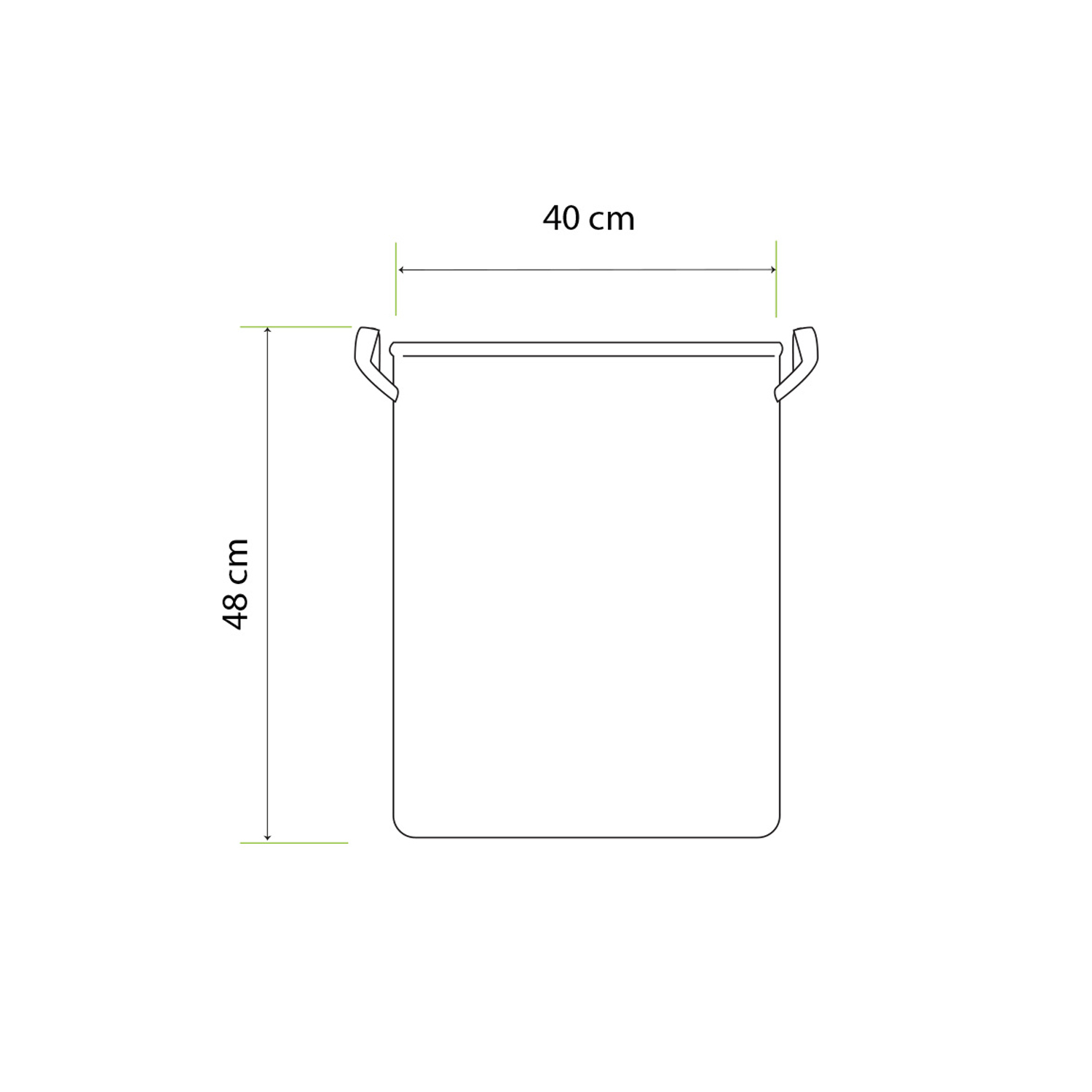 CESTO PARA ROPA DE LONA LAUNDRY - Imagen 4