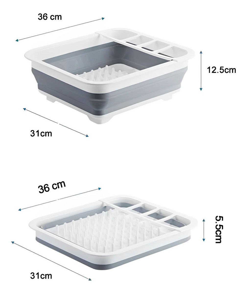 ESCURRIDOR DE PLATOS PLEGABLE - Imagen 4