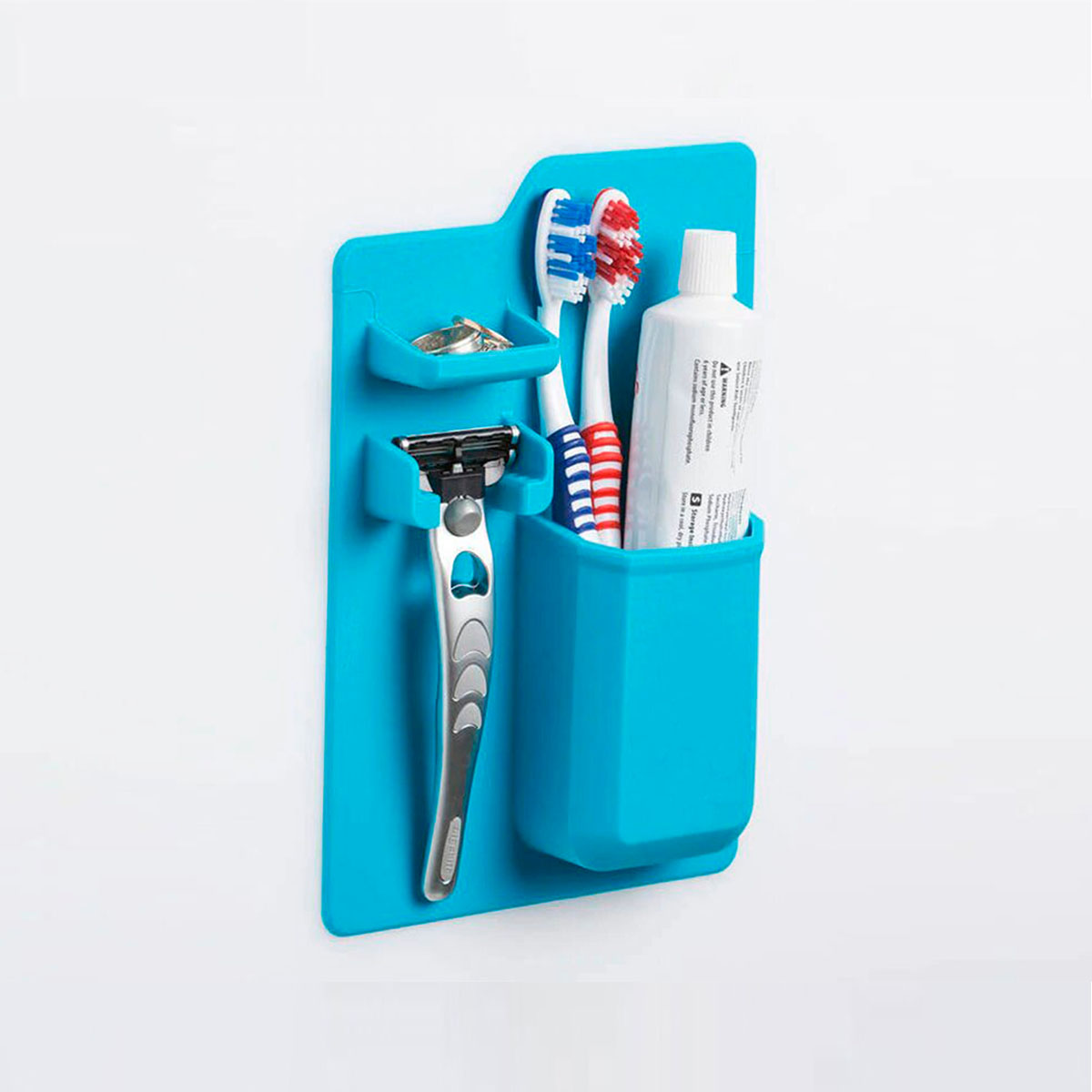 ORGANIZADOR DE SILICONA CELESTE