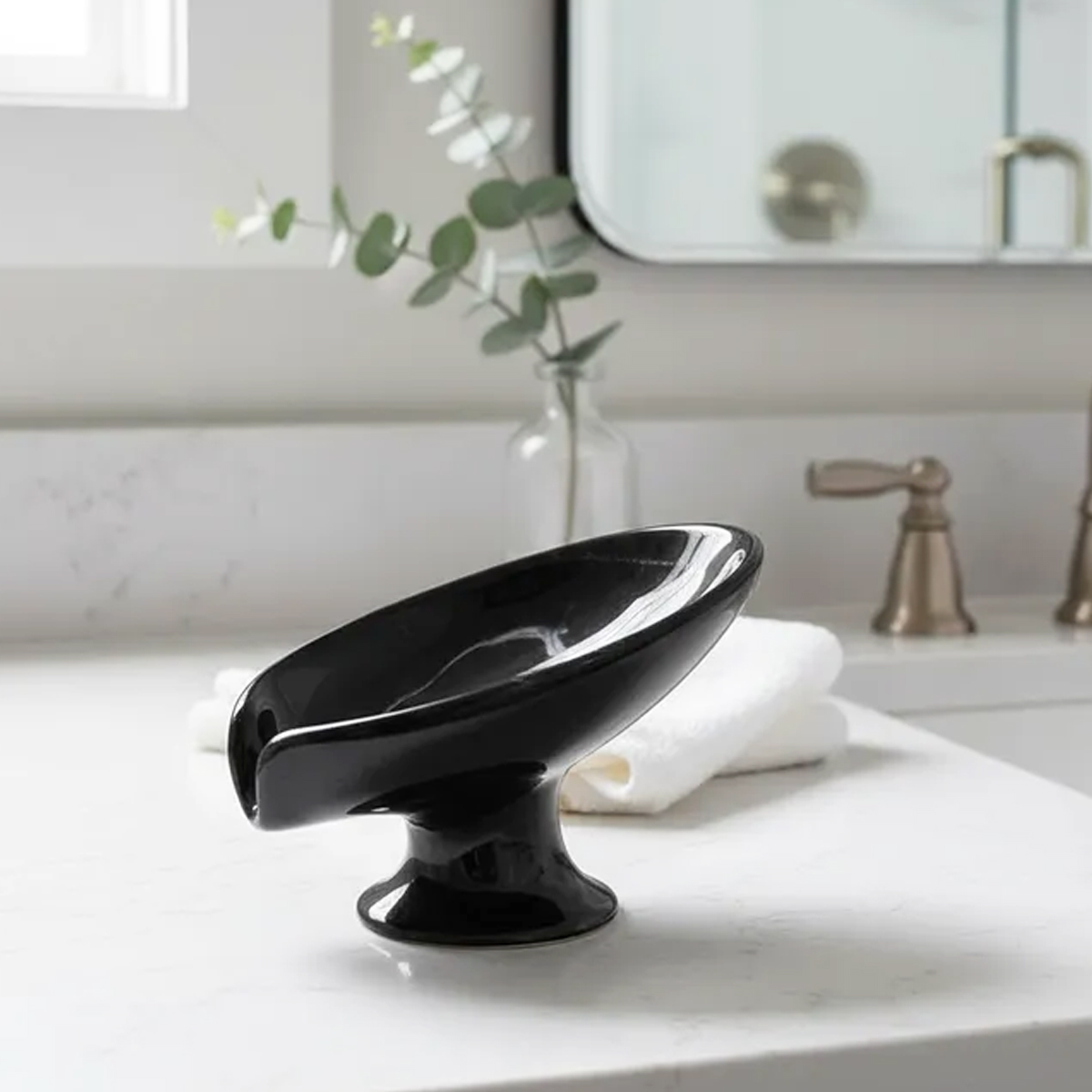 JABONERA RESINA MÁRMOL NEGRO MARQUINA