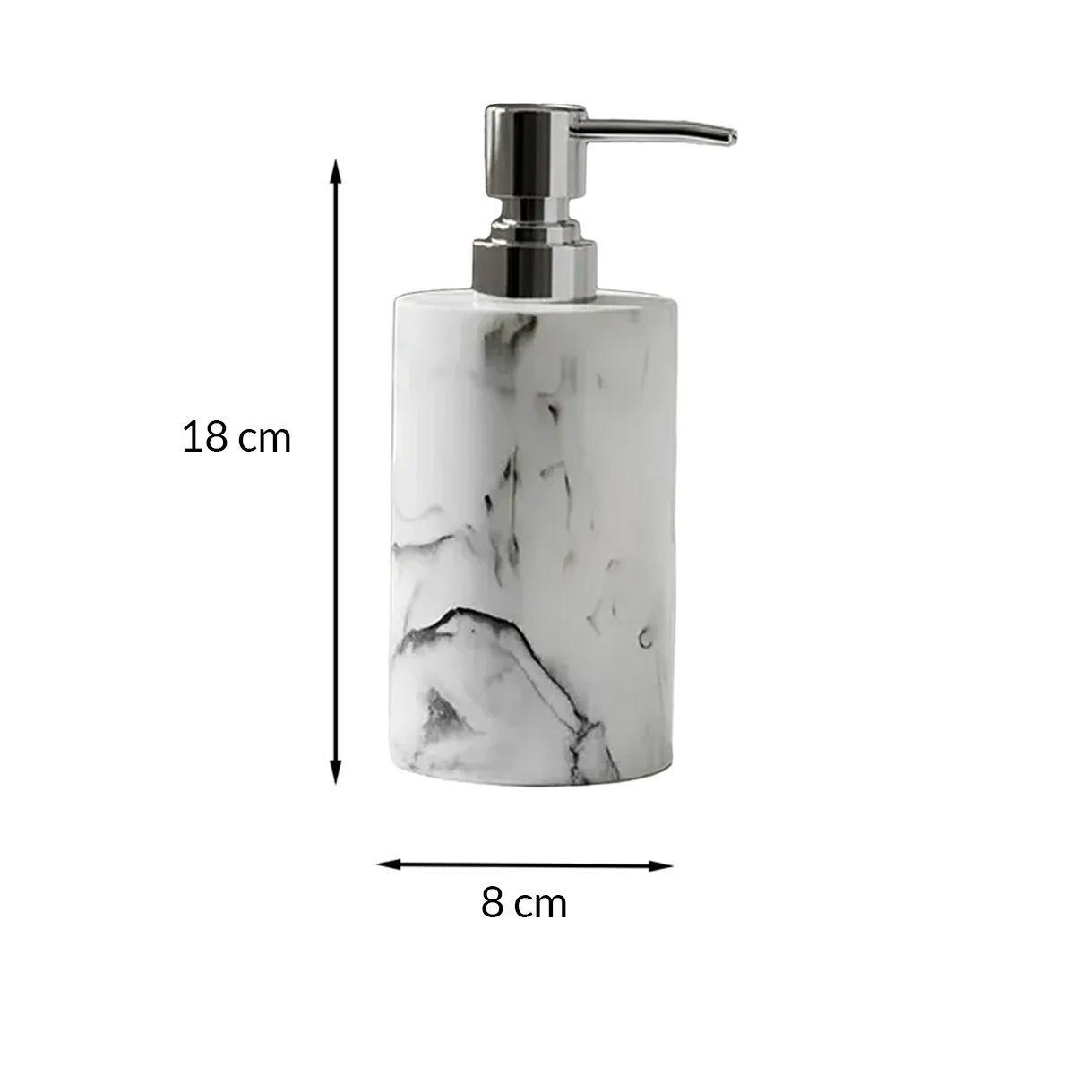 DISPENSER RESINA MÁRMOL BLANCO CALACATA - Imagen 4