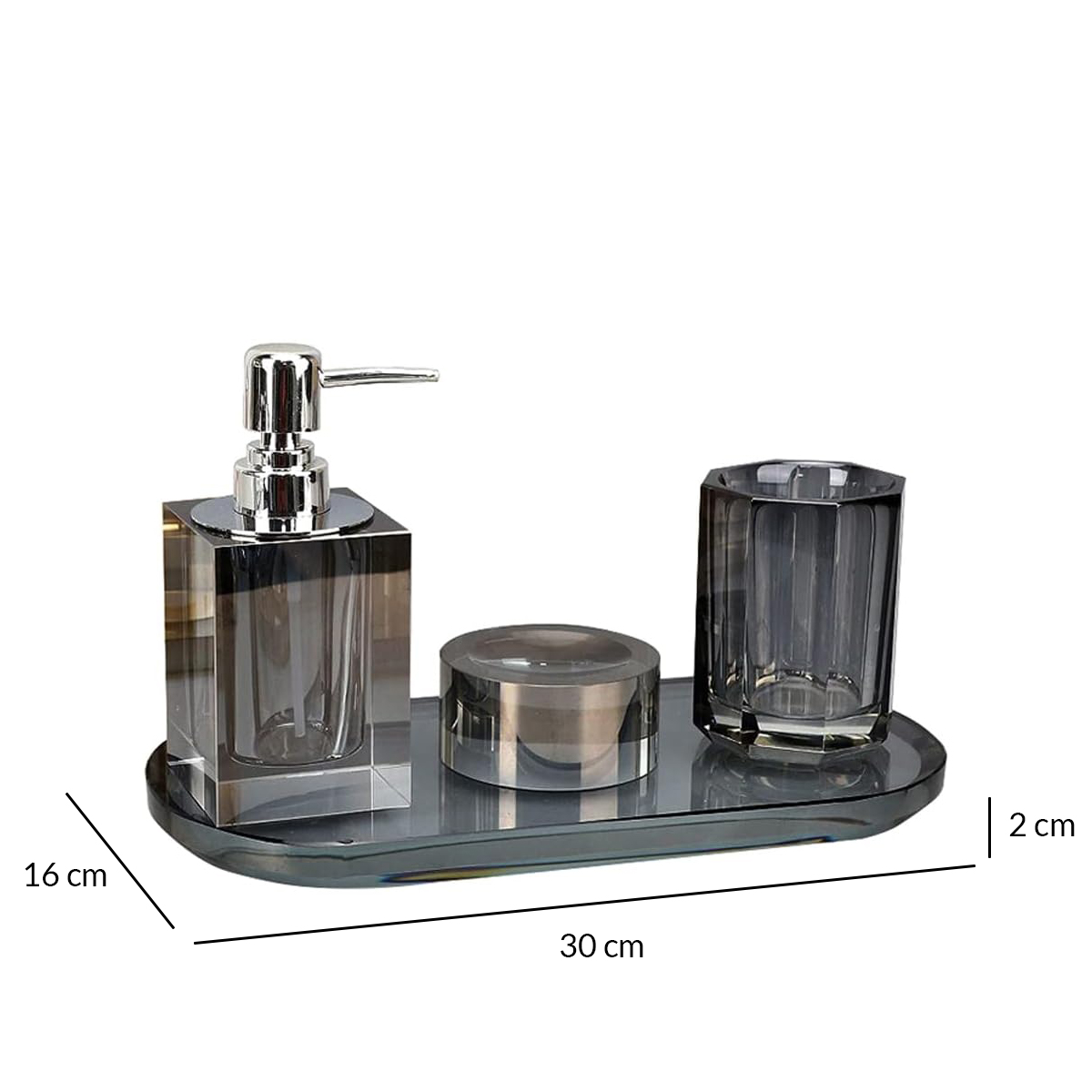 BANDEJA DE CRISTAL DE BOHEMIA - Imagen 4