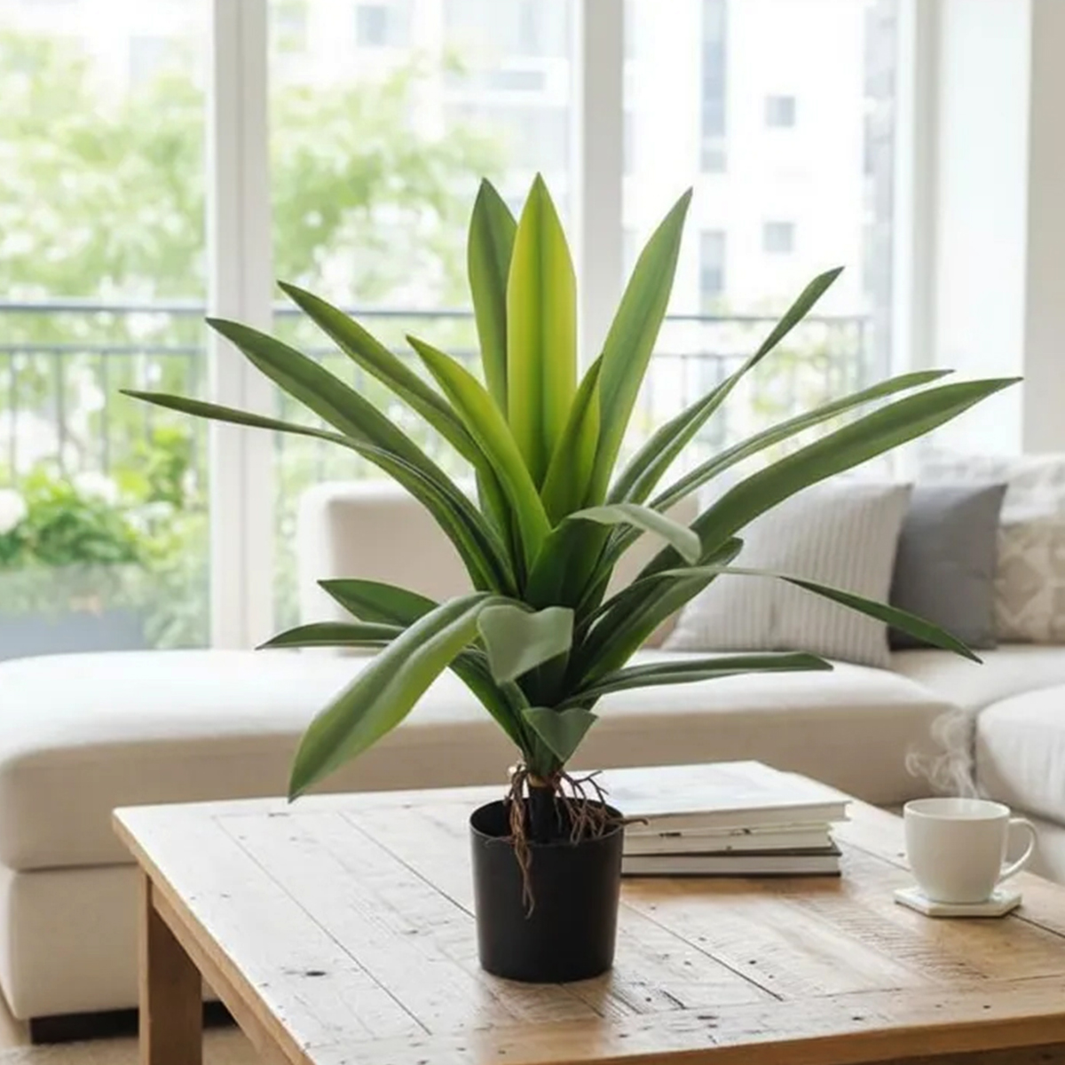 PLANTA ARTIFICIAL YUCA ESCULENTA 60 CM