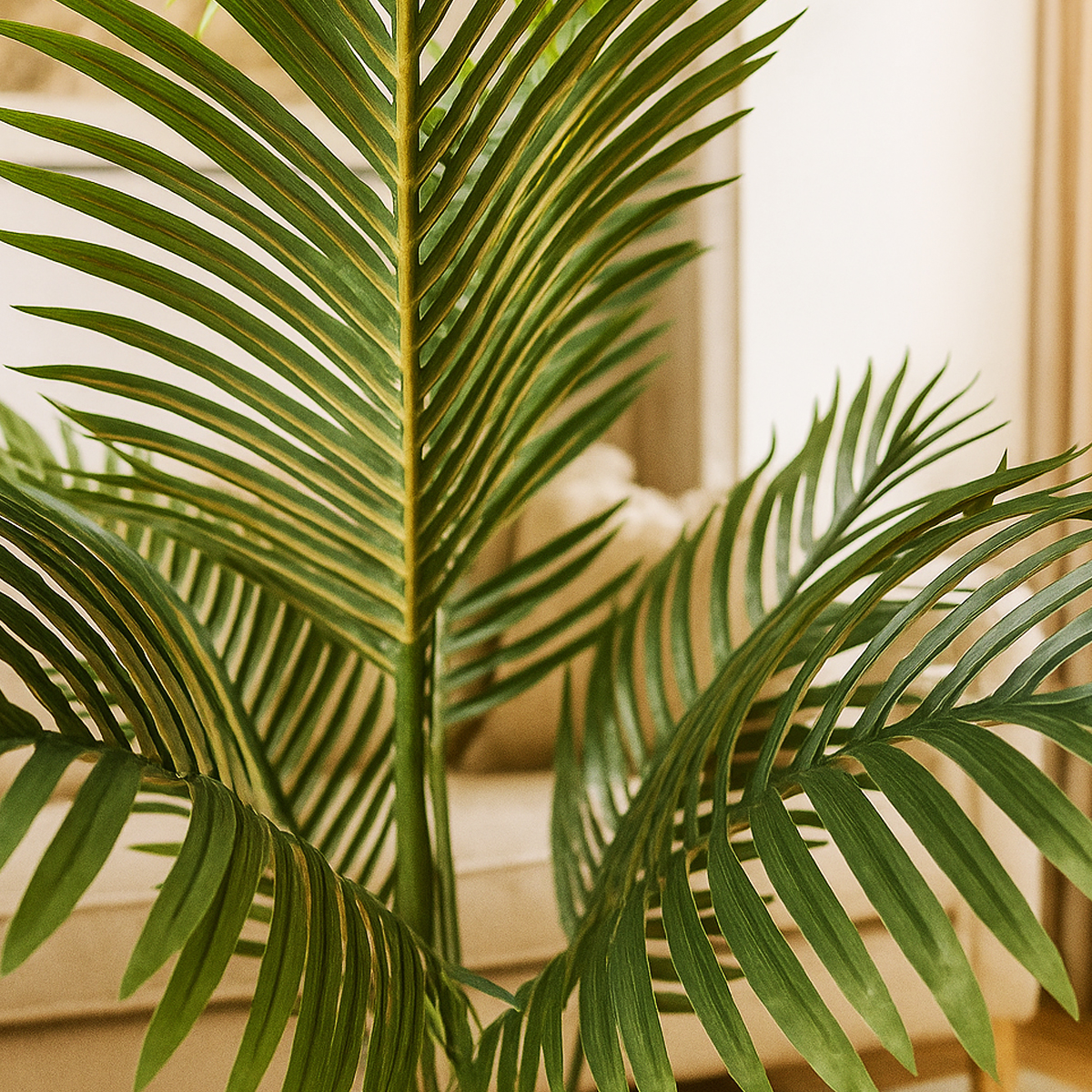 PLANTA ARTIFICIAL PALMA DYPSIS 160 CM - Imagen 2